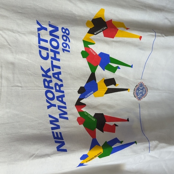 VTG NYC 1998 marathon t-shirt. Mint condition. Size L. - Picture 2 of 4
